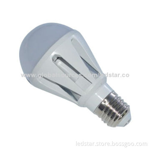 7W Dimmable LED Bulb, 5630 SMD Lumenmax Chip, 3-year Warranty, E27/B22/E14/GU10 Base